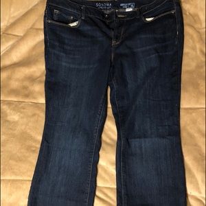 Sonoma Bootcut Mid Rise Jeans